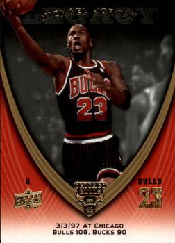 2008-09 Upper Deck Michael Jordan Legacy Collection #824 Michael Jordan - Game 824 Front