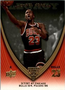 2008-09 Upper Deck Michael Jordan Legacy Collection #826 Michael Jordan - Game 826 Front
