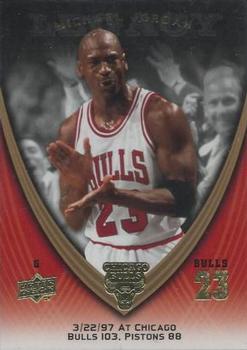 2008-09 Upper Deck Michael Jordan Legacy Collection #834 Michael Jordan - Game 834 Front