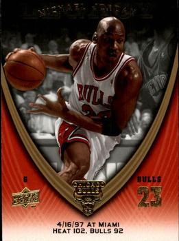 2008-09 Upper Deck Michael Jordan Legacy Collection #847 Michael Jordan - Game 847 Front