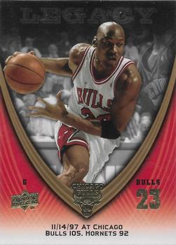 2008-09 Upper Deck Michael Jordan Legacy Collection #857 Michael Jordan - Game 857 Front