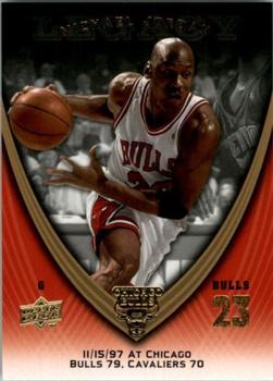 2008-09 Upper Deck Michael Jordan Legacy Collection #858 Michael Jordan - Game 858 Front