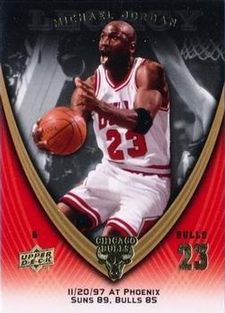 2008-09 Upper Deck Michael Jordan Legacy Collection #859 Michael Jordan - Game 859 Front