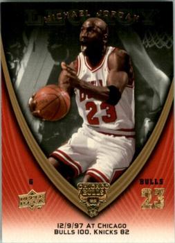 2008-09 Upper Deck Michael Jordan Legacy Collection #867 Michael Jordan - Game 867 Front