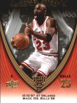 2008-09 Upper Deck Michael Jordan Legacy Collection #868 Michael Jordan - Game 868 Front