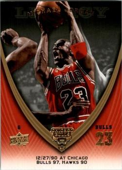 2008-09 Upper Deck Michael Jordan Legacy Collection #876 Michael Jordan - Game 876 Front