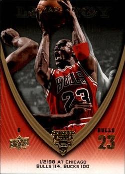 2008-09 Upper Deck Michael Jordan Legacy Collection #879 Michael Jordan - Game 879 Front