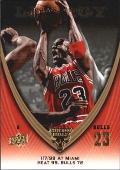 2008-09 Upper Deck Michael Jordan Legacy Collection #882 Michael Jordan - Game 882 Front