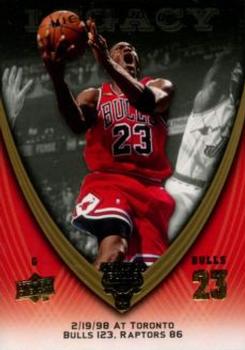 2008-09 Upper Deck Michael Jordan Legacy Collection #903 Michael Jordan - Game 903 Front