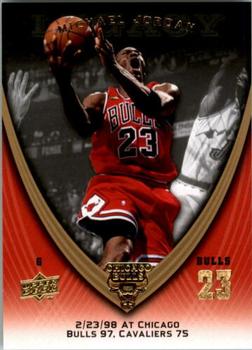 2008-09 Upper Deck Michael Jordan Legacy Collection #905 Michael Jordan - Game 905 Front