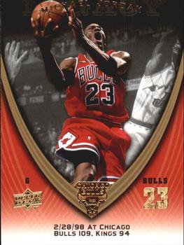 2008-09 Upper Deck Michael Jordan Legacy Collection #907 Michael Jordan - Game 907 Front