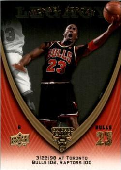 2008-09 Upper Deck Michael Jordan Legacy Collection #916 Michael Jordan - Game 916 Front