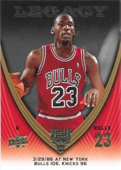 2008-09 Upper Deck Michael Jordan Legacy Collection #93 Michael Jordan - Game 93 Front