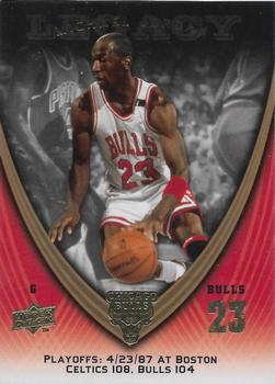 2008-09 Upper Deck Michael Jordan Legacy Collection #938 Michael Jordan - Game 938 Front