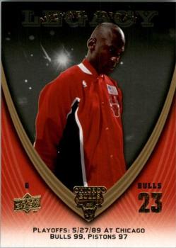 2008-09 Upper Deck Michael Jordan Legacy Collection #964 Michael Jordan - Game 964 Front