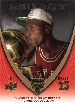 2008-09 Upper Deck Michael Jordan Legacy Collection #983 Michael Jordan - Game 983 Front