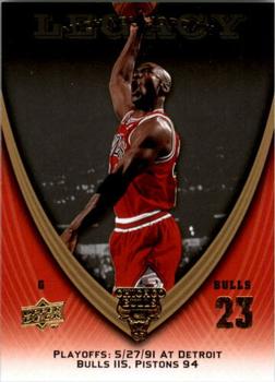 2008-09 Upper Deck Michael Jordan Legacy Collection #995 Michael Jordan - Game 995 Front