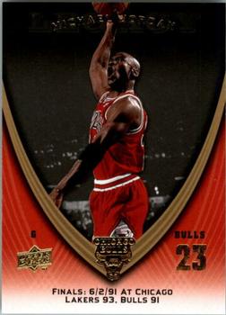 2008-09 Upper Deck Michael Jordan Legacy Collection #996 Michael Jordan - Game 996 Front