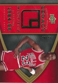 2008-09 Upper Deck Michael Jordan Legacy Collection - Memorabilia #MJ-28 Michael Jordan Front