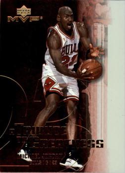 2003-04 Upper Deck MVP - A Tribute to Greatness #MJ3 Michael Jordan Front