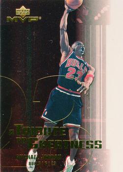 2003-04 Upper Deck MVP - A Tribute to Greatness #MJ5 Michael Jordan Front