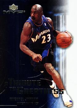 2003-04 Upper Deck MVP - A Tribute to Greatness #MJ6 Michael Jordan Front