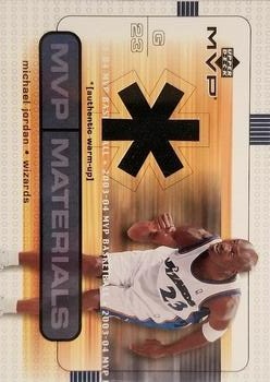 2003-04 Upper Deck MVP - Materials Warmups #MJ-WU Michael Jordan Front