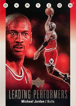 2006-07 Upper Deck Ovation - Leading Performers #LP-MJ Michael Jordan Front