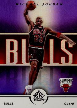 2005-06 Upper Deck Reflections - Purple #12 Michael Jordan Front