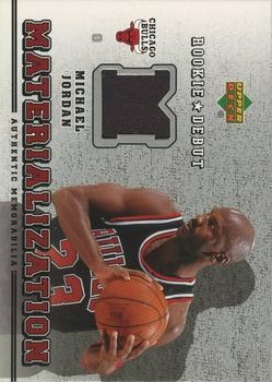 2006-07 Upper Deck Rookie Debut - Materialization #MT-MJ Michael Jordan Front