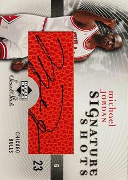 2005-06 Upper Deck Sweet Shot - Signature Shots #SS-MJ Michael Jordan Front