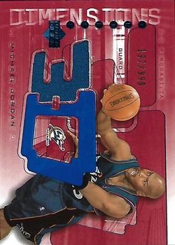 2003-04 Upper Deck Triple Dimensions - 3-D Warmups #3DW36 Michael Jordan - MEM: Warm-ups Front